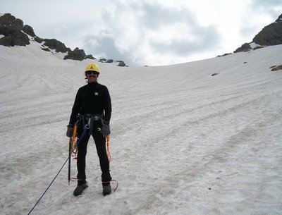 On Jackson Glacier, Largest Glacier Left In Glacier National Park