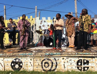 Mollywop! and members of the Black Star Posse.