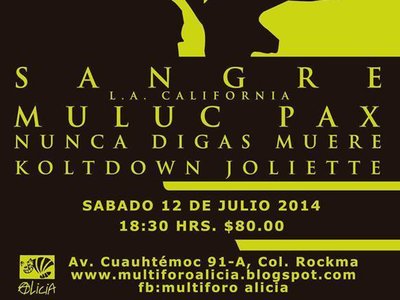 MEXICO CITY July 12th!