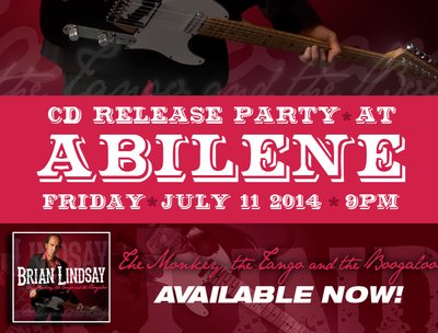 The Monkey CD Release poster