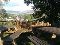 This is a view from the beer garden at the 'Railway' in Greenfield. It can be inspiring where I live