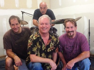 Tom on drums, Tony, Steve and Brett