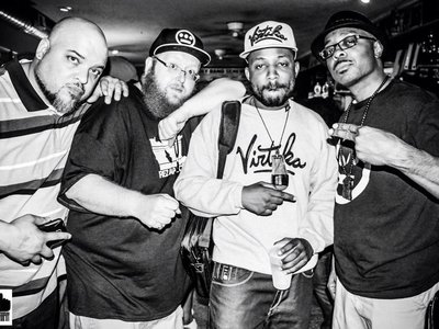 Twin Cities OG's (L to R: DJ Kool Akiem, Big Wiz, St. Paul Slim, DisputeOne)