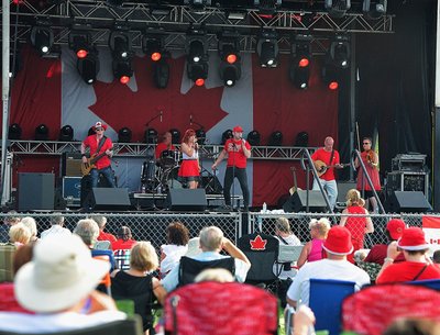 Raintown, Canada Day, Port Credit, 1st July 2014