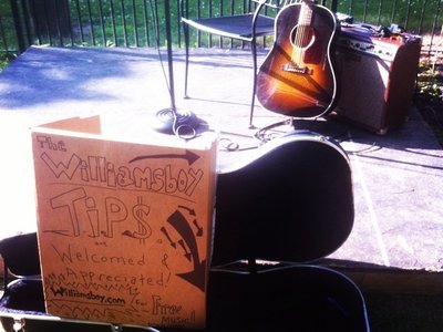 Street Busking for a new album!