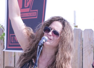 Performing at Ossining Boat House