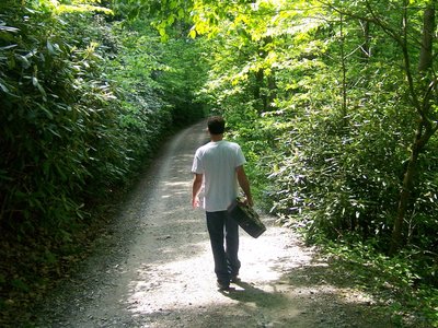 Rambledown CD photo, Asheville, N.C., 2011 by Mary Wilkerson.