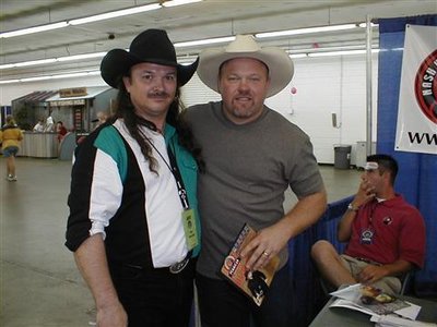 Kim and Chad Brock at Fan Fair