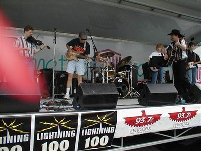 Kim at Country Fest In Bellevue! Sponsored by Lightning 100! 93.7... NASHVILLE!