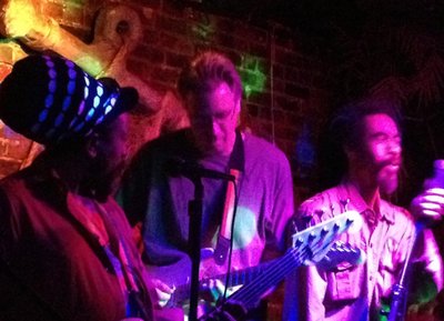 Chris PoppaFunk with OSSIE DELIMORE!