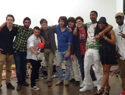 Playing a charity event in Memphis, TN with our good friend and artist Apollo Mighty.