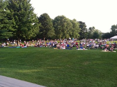 600+ at Bellevue state park July 31, 2014