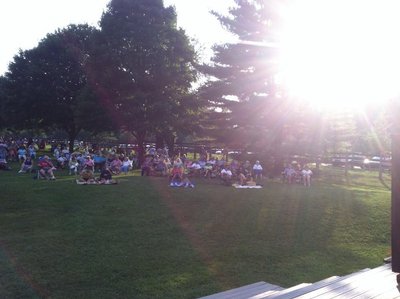 600+ at Bellevue state park July 31, 2014
