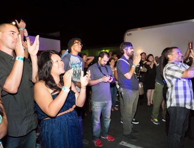 The audience at CASA in Costa Mesa 7/26/14