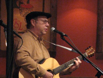 Me Playing at Burlap and Bean 