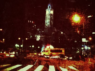 philly at night