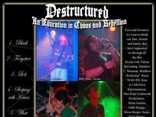 DESTRUCTURED photo