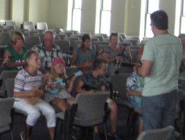 Broadstairs Folk Week - One of my huge uke workshops!