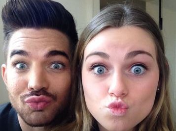 Me and Adam Lambert