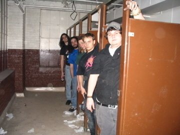 party in the mens room!
