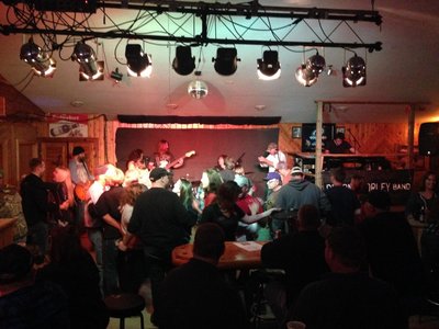 The stage at Wigwam Resort in Baudette MN.