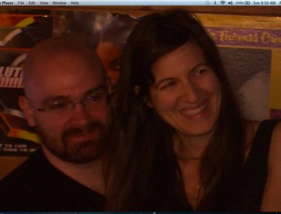 Parisa with an old boyfriend, 2014
