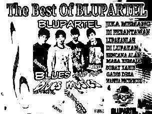 Cover album Blupartel band Blues and pop