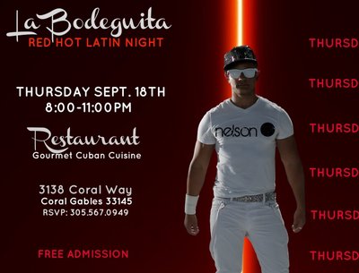 LA BODEGUITA RED HOT LATIN NIGHT