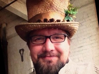 Jeff's Wicker Hat