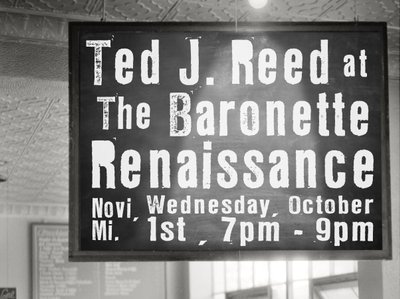 7pm - 9pm Wed. Oct. 1st at The Baronette Renaissance in Novi