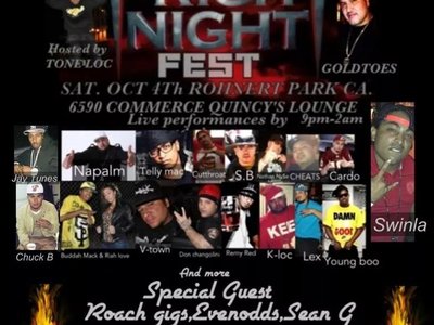 Tonight's show!! come Rock wit THIZZ!!