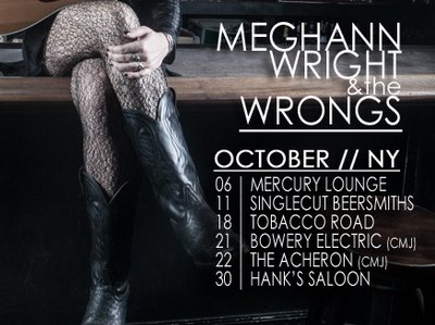 Catch my band at CMJ in NY this month! Follow me on Bands in Town for full show listing.