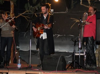 Playing at the Big Sheep in 2008