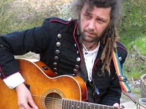 Playing at the Cider Mill in 2010