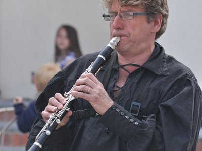 John with Clarinet