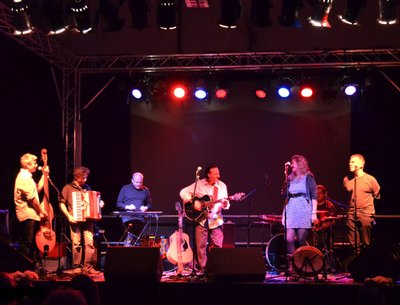 Seeds of Evergreen concert Cheese and Grain, Frome Sept 2014