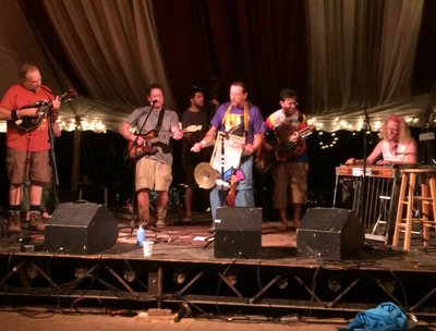 OVB at Shakori Hills on 10/11/14 with Chris, Rodger + Bill