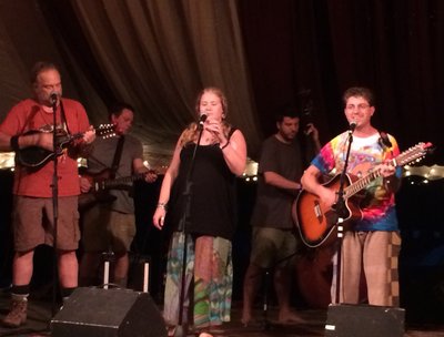 OVB Family Band at Shakori Hills Cabaret Stage on 10/11/14.