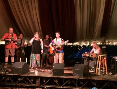 OCB Family Band + Carolina Connection at Shakori Hills on 10/11/14