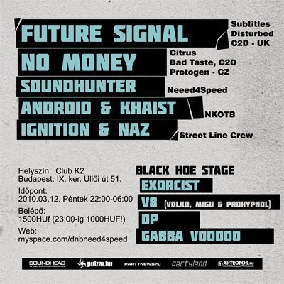 need4speed & streetline crew pres. Future Signal / No Money