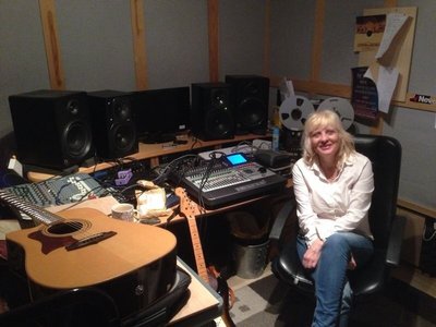 In the studio