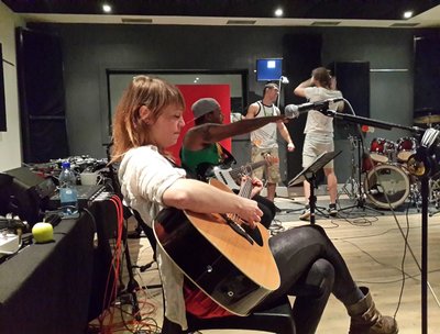1st day of our 'SHIPS' project, with Peter Pearlson at Woodstock Exchange,Cape Town October 2014