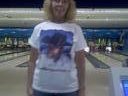 One of Kim's fans sporting a Fan Club T-shirt