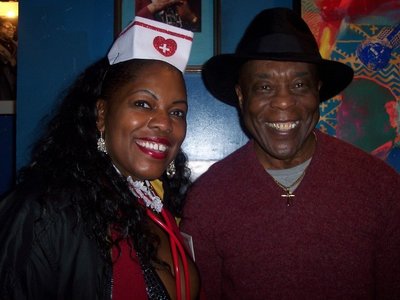 Stacy and Buddy Guy