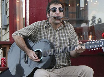 Playin' @ Saucy's BBQ in New Orleans, October 2014.