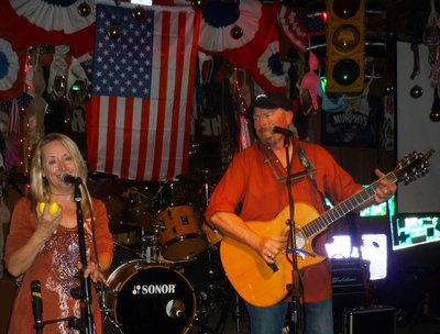 Kevin and Faith at the Little Bear Saloon