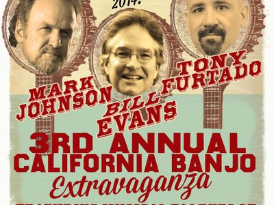 California Banjo Extravaganza Tour Nov 13-14-15-16