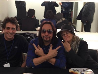 Eduardo Pratti and Ace Frehley