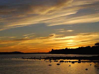 Sunset, Pointe-aux-Anglais, Lake of Two Mountains