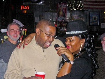Getting Clarence "The Bluesman" Turner to sing